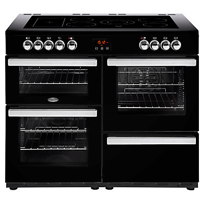 Belling Cookcentre 110E Electric Range Cooker with Ceramic Hob Black Belling Cookcentre 110E Electric Range Cooker with Ceramic Hob Black